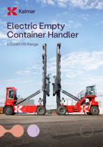 Electric Empty Container Handler ECG90-110 Range-1