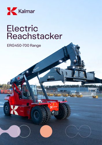 Electric Reachstacker ERG450-700 Range