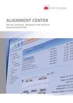 ALIGNMENT CENTER - Set-up, Analyze, Organize and Archive measurement files - 1