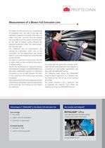 PARALIGN - Measurement of a Blown Foil Extrusion Line-1