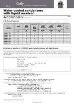 Water cooled condensers with liquid receiver-4