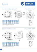 High Pressure Internal Gear Pumps EIPC 3,5,6-8