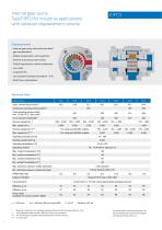 Internal gear pumps EIPC 3, 5, 6-2