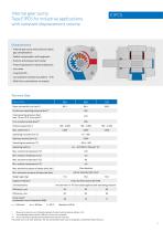 Internal gear pumps EIPC 3, 5, 6-3