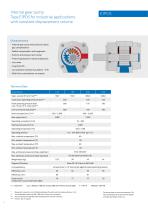Internal gear pumps EIPC 3, 5, 6-4