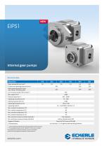 Internal gear pumps EIPS1-1