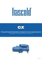 Frascold semi-hermetic compact screw compressors - 1