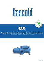 Frascold semi-hermetic compact screw compressors HFO approved - 1