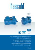 Semi-hermetic reciprocating compressor CO2 Subcritical- 50 Hz-1