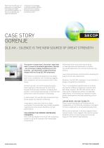 CASE STORY GORENJE - 1