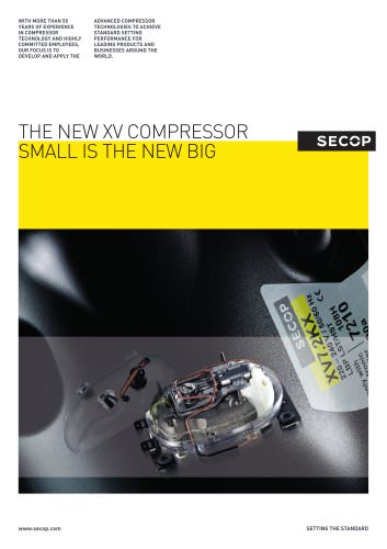 The new XV Compressor - Small is the new Big