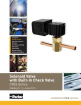 Solenoid Valve with Built-In Check Valve - 1