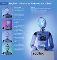 RoboThespian and Socibot-4