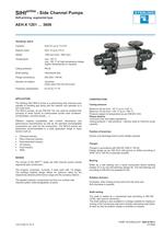 Catalogue - Series AEH-X, 7.5 m³/h, 312 m, 180 °C - 1