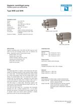 High Pressure Pumps Series NHK/SHK, 200 m³/h, 85 m, 130 °C - 1