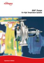 Pumps for high-temperature systems - 1