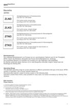 Range Coverage - Series SIHISuperNova ZTN/ZLK/ZTN/ZTK, 50 Hz - 2