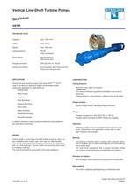 Vertical Line-Shaft Turbine Pumps - 1