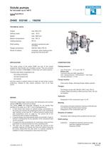 Volute pumps for hot water up to 180°C SIHISuperNova ZHND 032160 ... 150250 - 1