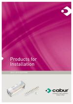 Installation products - update 2012 - 1