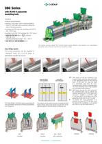 Screw-clamp terminal blocks - Polyamide insulated - 2