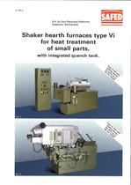 Shaker hearth furnaces type Vi for heat treatment of small part-1