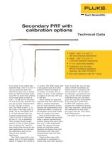 Secondary PRT with Calibration Options - 5608 and 5609 - 1