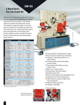 Hydraulic Ironworkers SW-Series - 6