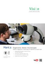 Ergonomic stereo microscopes - 1