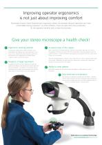 Ergonomic stereo microscopes - 4