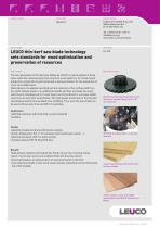 LEUCO thin-kerf saw blade technology   sets standards for wood optimization and  preservation of resources-1