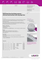 Optimizing Chop Saw Blade program –  universal and excellent with long edge lives-1