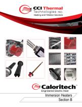 Immersion Heaters Section B-1