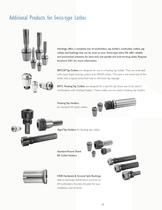 Swiss-Type Collets and Guide Bushings - 18