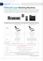 YJ Link Laser Marking Machine 'Novlux' brochure - 2