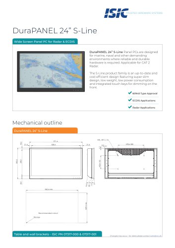 DuraPANEL 24” S-Line