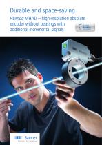 Absolute encoders - Durable and space-saving - HDmag MHAD-1