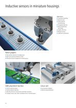 Inductive sensors. - 12