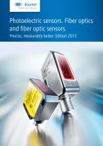 Photoelectric sensors. Fiber optics and fiber optic sensors.