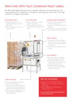 Pallet labeler XPU - 3