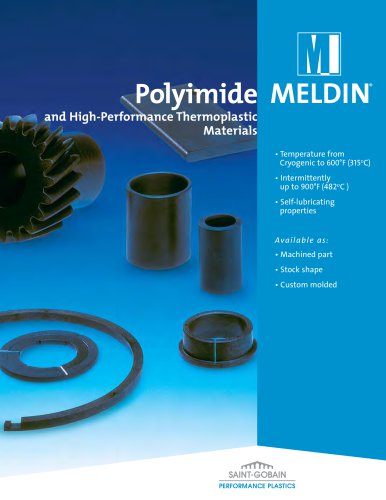 Polyimide and high-performance thermoplastic materials