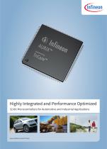 Highly Integrated and Performance Optimized 32-bit Microcontrollers for Automotive and Industrial Applications - 1