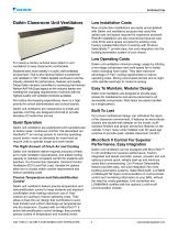 CAT 1620-3 Daikin Self-Contained Air Source Unit Ventilators - Models AZQ, AZR and AZU - 3