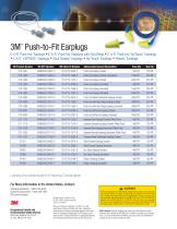 3M? Push-to-fit Earplugs - 4