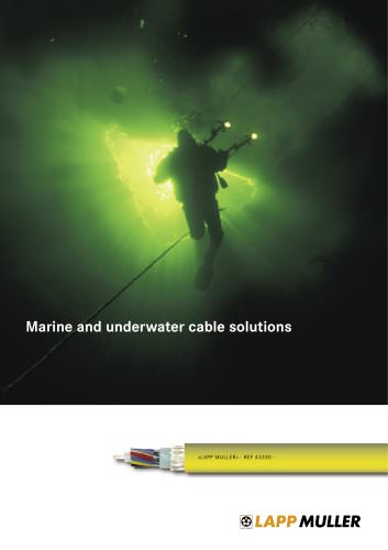 Marine and underwater activities