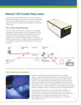 CW TUNABLE LASERS BROCHURE - 3