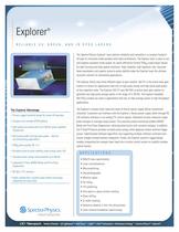 Explorer DPSS UV, Green and IR Lasers - 1