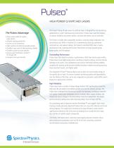 Pulseo, high power Q-switched lasers - 1