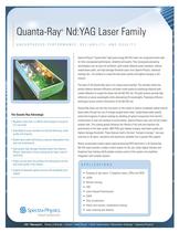 Quanta-Ray Pro Series Pulsed Nd:YAG Lasers - 1