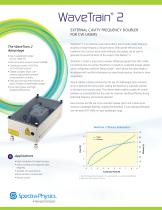 WaveTrain® 2 EXTERNAL CAVITY FREQUENCY DOUBLER FOR CW LASERS - 1